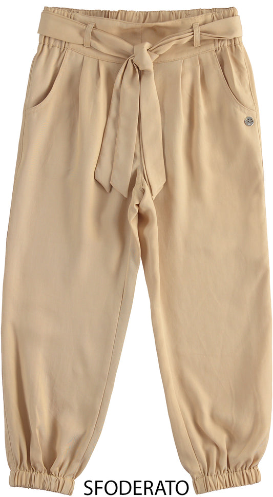 Pantalone con polsino