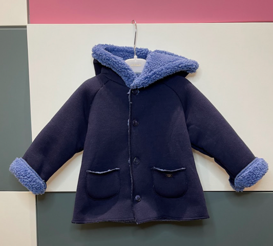 Cappottino blu Teddy