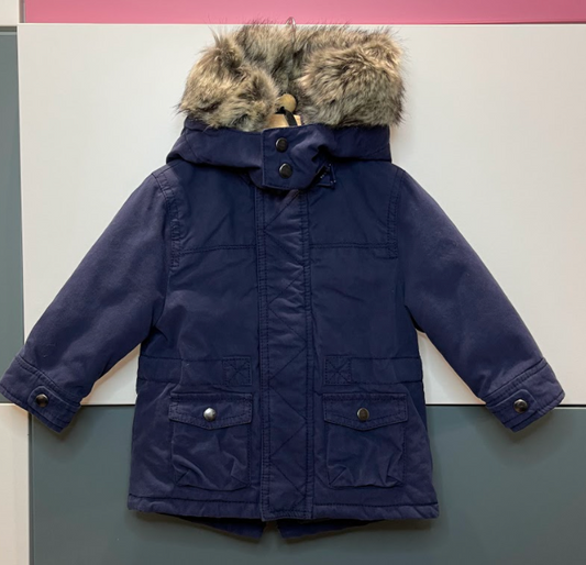 Parka blu