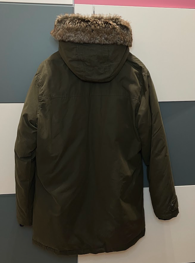 Parka verde timberland