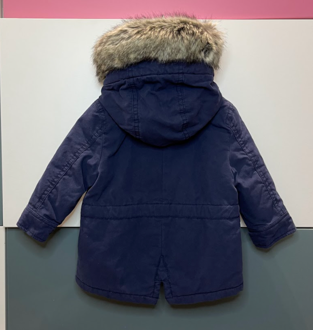 Parka blu