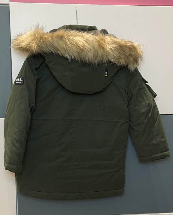 Parka verde